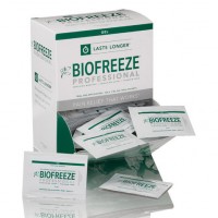Biofreeze Professional soothing Menthol Vanishing Scent Paraben FREE 50 x 3ml Gel trial packets